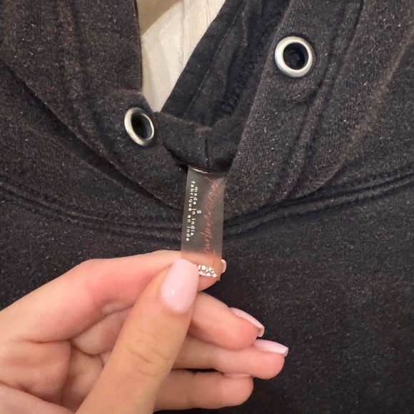 NWT FP Movement Women's Sprint To The Finish Logo Hoodie - Black Combo - Picture 3 of 3